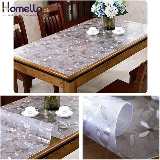 Soft Table Matt Flower Design Waterproof
