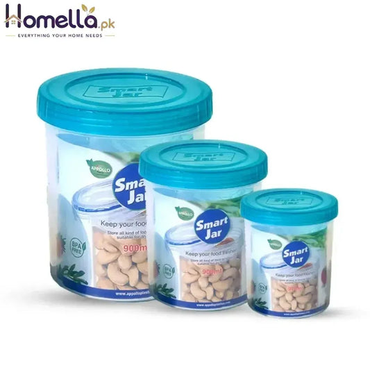 Smart Jar Pack of 3 - (S/M/L)