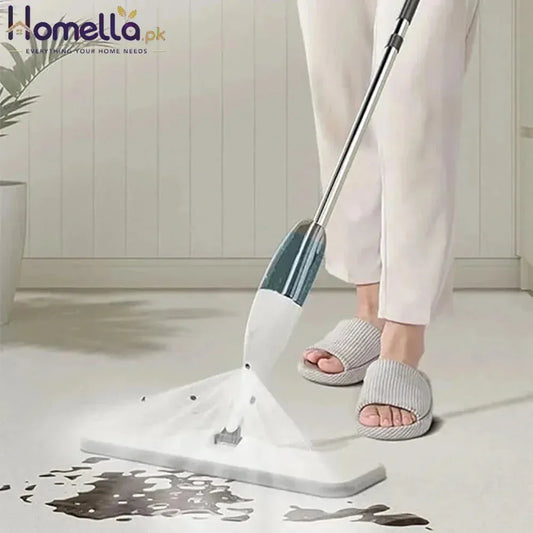Spray Mop Cleaning Lazy Flat Mop Floor Cleaner Handle Mop Kitchen Cleaning Tool Belt Replacement Reusable Microfiber Pads