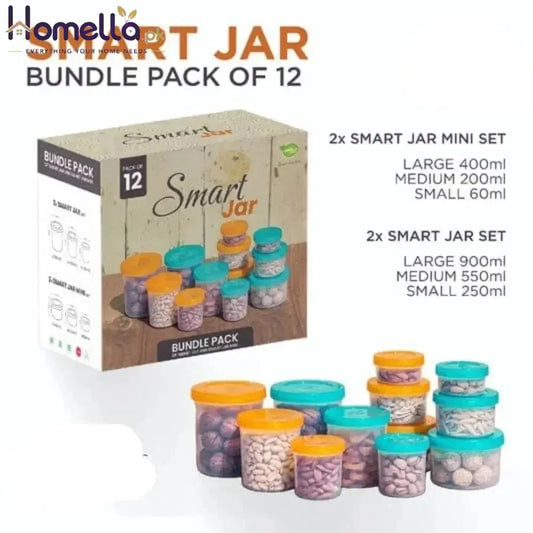 Smart Jar Bundle Pack of 12