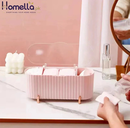 Makeup Storage Box for Cotton Pads & Beauty Tools
