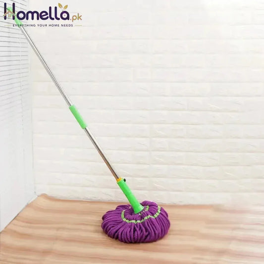 Easy self Wringing Twist Mop Microfiber Squeeze Mop Replacement Mop Hand Dry & Wet Mop For Hardwood Tile & Fool Cleaning