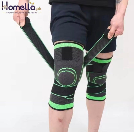 1PCS Adjustable Sports Knee Pad Knee Pain Relief Patella Stabilizer Brace Support for Hiking Soccer Basketball Running Sport