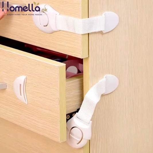 Child Safety Cabinet Lock Baby Proof Security Protector Drawer Door Cabinet Lock Plastic Protection Kids Safety Door