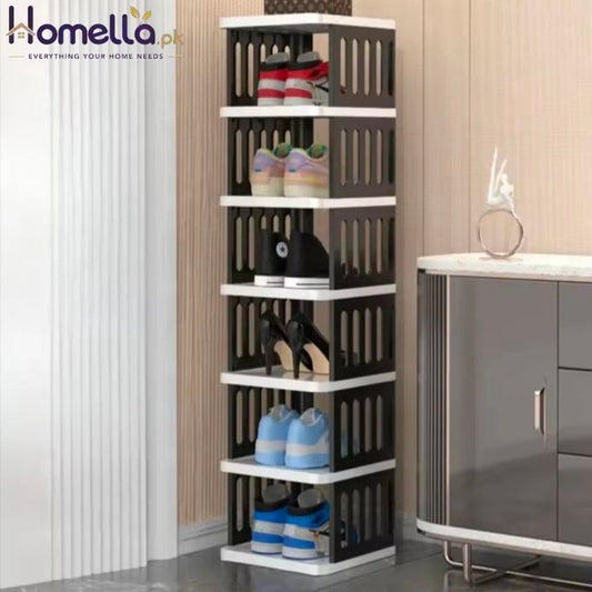 Multi Layer Simple Family Narrow Shoe RackMultielement Open Shoe Storage Rack a Living Room Space Saving Strong Storage Rack