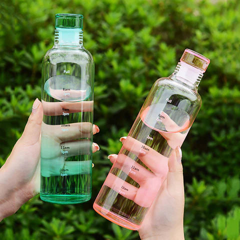 Durable Glass Bottle with Lid for Daily Use