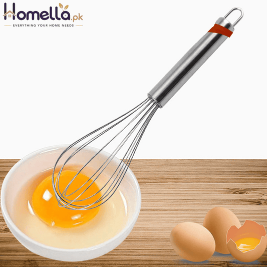 Stainless Steel Egg Beater Large