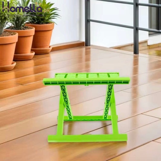 Portable Lightweight Folding Outdoor Stool for Camping Beach Picnic Fishing Hiking Gardening Supplies Portable Gardening Stool