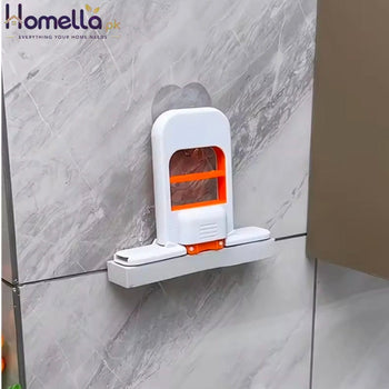 Multi-Functional Mini Mop |

Retractable Wet/Dry Mop

for Kitchen, Bathroom, Car |

Durable Plastic |

Compact &

Home Cleaning Tool