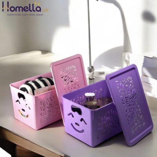 Smile Basket with Cap (3 Pc) Set