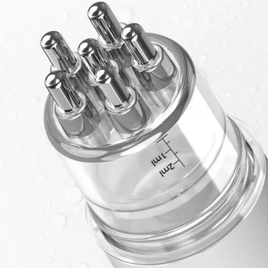Scalp Applicator Hair Regrowth & Styling Solution Guide Comb Hexagon Head Oil Roller Ball Message Comb Message Relaxation Tools