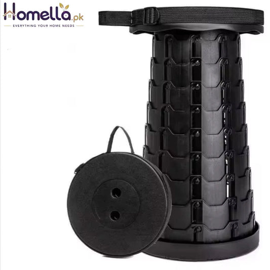 Portable Camping Chair Set with Mini Foldable Stool, Adjustable Fishing Chair for Outdoor Activities