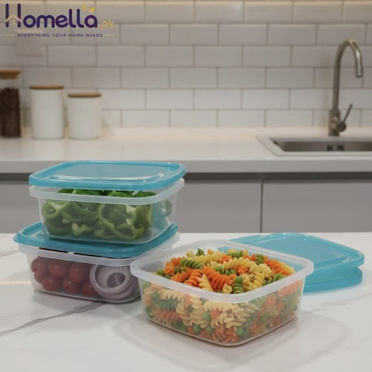 Food Storage Containers, Premium Quality Food Container Box pack of 3