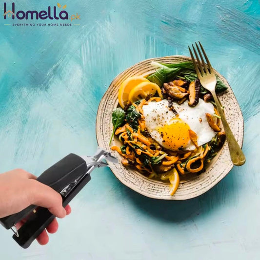 Hot Plate Gripper-Stainless Steel Anti-Scalding Bowl Clip With Silicone Handle for Moving Hot Plate, Pans, microwave Dishes