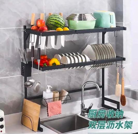Kitchen Storage Shelf Above the Sink – Multi-Functional Rack