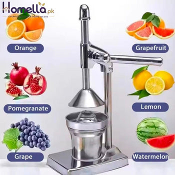 Stainless Steel Juicer Stainless Steel Citrus Press Stainless Steel Juicer for Citrus Fruits Heavy Duty Home Kitchen Helper