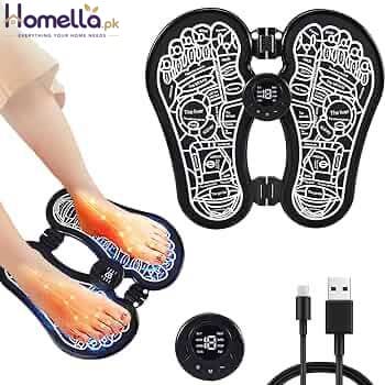 Electric EMS Foot Massager Health Care Massageador Mat Pad Electrodos Estimulador Physiotherapy Acupuntura Portatil Stimulator
