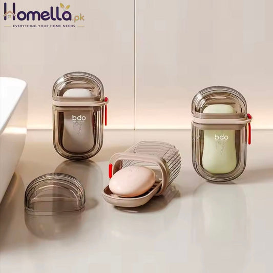 Portable Soap Dishes Sealed Storage Box Waterproof Travel Home Bathroom Soap Box Soap Case Outdoor Soap Cantainer Organizer