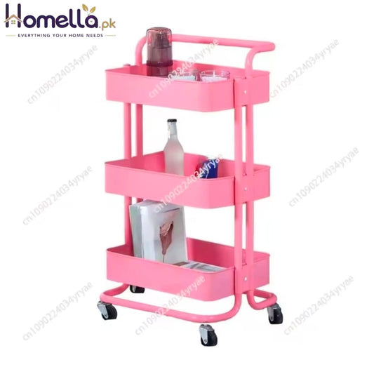 Multifunctional Durable Indoor Storage Cart Beauty Nail Salon Wholesale Trolley