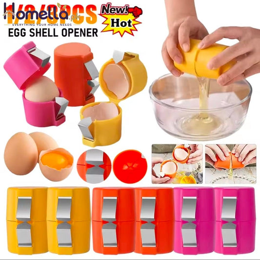 Egg Opener Egg Shall Opener Cube Egg September Egg Cracker Kitchen Tools for Cooking Camping