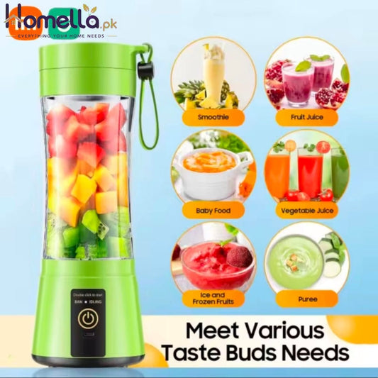 Xiaomi Portable Mini Blender for Shake and Smoothie Rechargeable 380ml Traveling Fruit Juice Cup Hand Fruit Blender Juicing Cups
