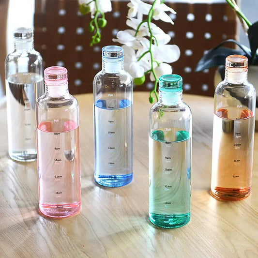 Durable Glass Bottle with Lid  for Daily Use
