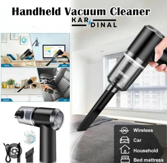 Portable Wireless Car Vacuum Cleaner Wireless Vacuum Cleaner Dual Use for Home and Car 120W High Powerful Vacuum Cleaner