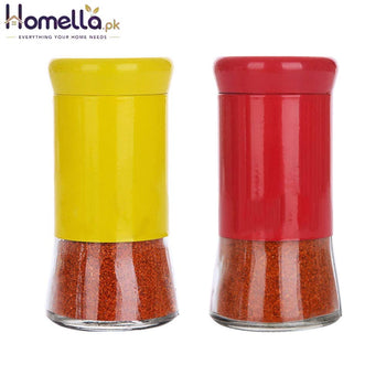 Classic Glass Salt & Pepper Shaker – Perfect for Every Meal  (1 Piece)