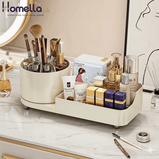 Cosmetic Storage Box Organizer Brush Storage Case Makeup Container Multi-grid Lipstick Case Compartment Case Desktop pen Holder