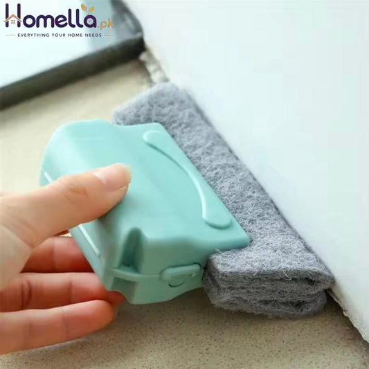 Creative Window Groove Cleaning Cloth Window Cleaning Brush Windows Slot Cleaner Brush Clean Window Slot Clean Tool