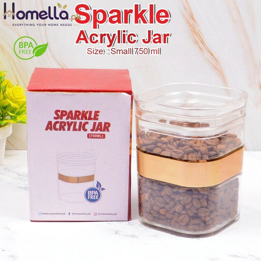 Sparkle Acrylic JAR 750 ML