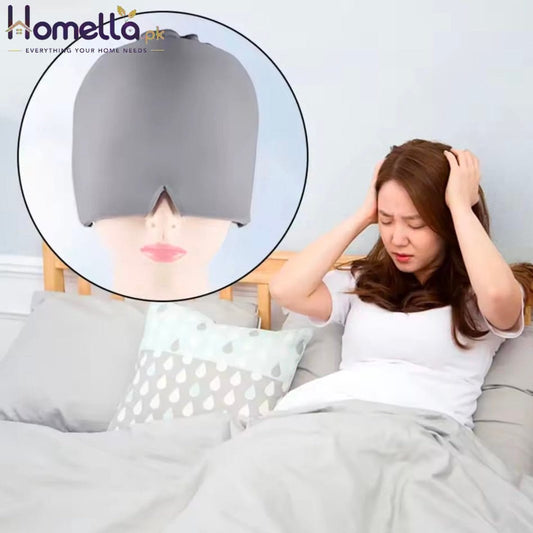 Relief Headgear Migraine Relief Cap Gel Ice Cap Cold Compress Therapy Cap Ice Head Wrap Pack Eye Mask For Pressure Relieve Pain