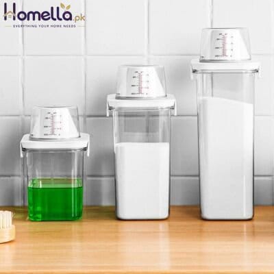 Compact Laundry Detergent Dispenser – Refillable, Leak-Proof & Travel Ready