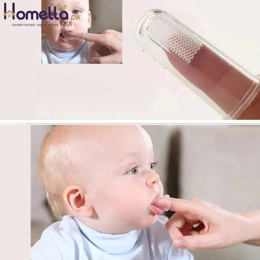 Super Soft Pet Finger Toothbrush Teddy Dog Brush Bad Breath Tartar Teeth Care Tool Dog Cat Cleaning Silicagel Pet Supplies